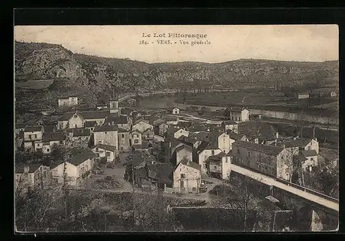 AK Vers, Vue générale avec l`Église