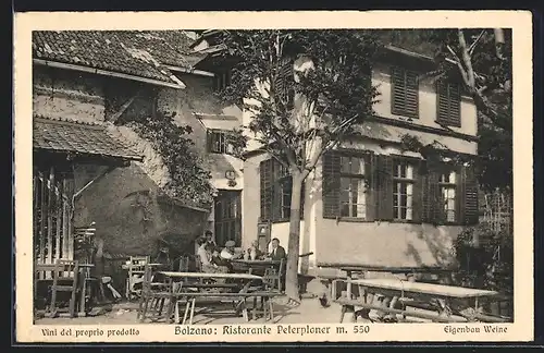 AK Bolzano, Ristorante Peterploner