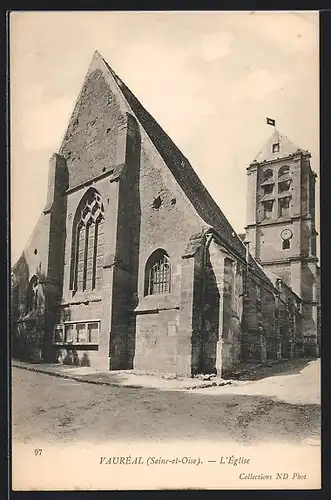 AK Vauréal, L`Église