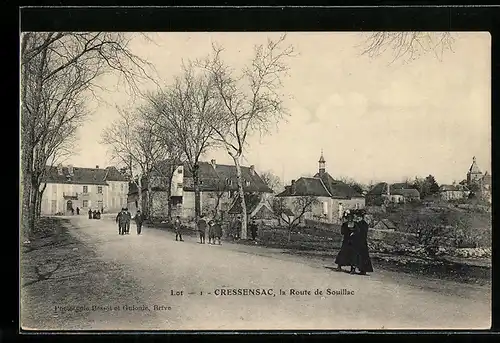 AK Cressensac, La Route de Souillac