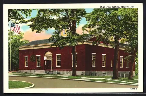 AK Mercer, PA, Post Office