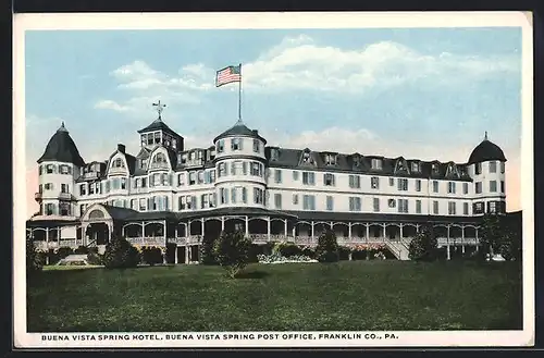 AK Franklin Co., Buena Vista Spring Hotel, Buena Vista Post Office