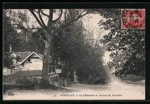 AK Viroflay, La Chaumiere et Avenue de Versailles