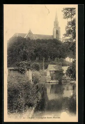 AK Craon, l`Église Saint-Nicolas