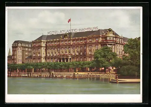 AK Hamburg-Neustadt, Hotel Atlantic, Gesamtansicht