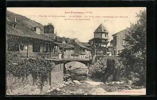 AK Maulèon, Le Pont dans L`Interieur du Village, Le Pont du Palouman