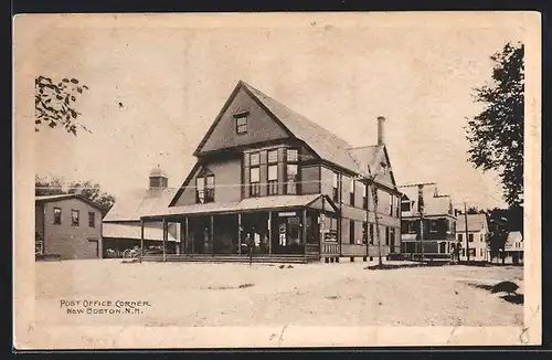 AK New Boston, NH, Post Office Corner