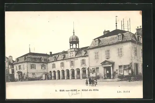 AK Bar-sru-Aube, Hôtel-de-Ville