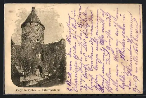 AK Lahr in Baden, Storchturm