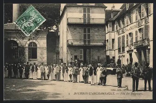 AK Bourbon-L`Archambault, Fête des Baigneurs