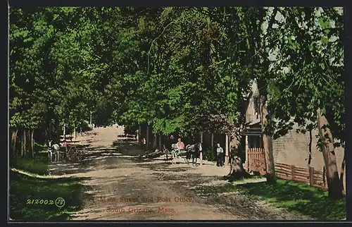 AK South Orleans, MA, Main Street and Post Office