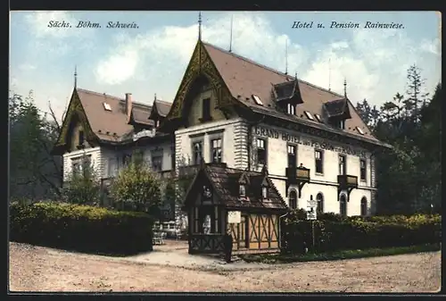 AK Rainwiese, Hotel und Pension Rainwiese