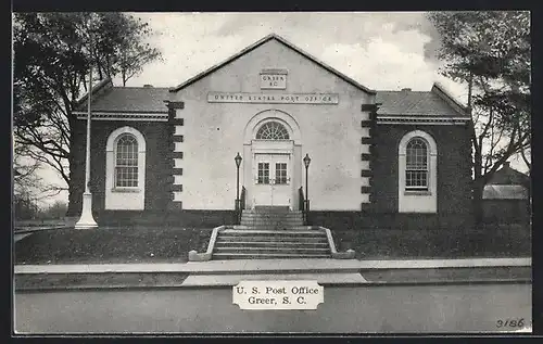 AK Greer, SC, U. S. Post Office