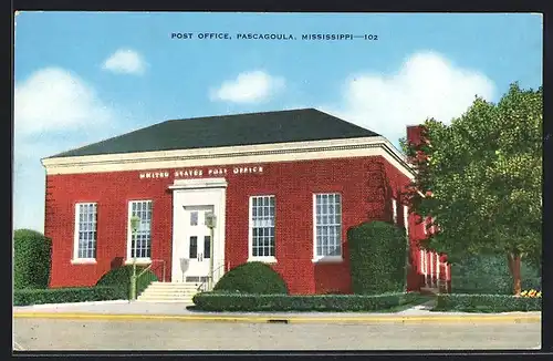 AK Pascagoula, MS, Post Office