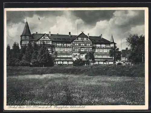 AK Oberhof /Thür., Herzogliches Schlosshotel