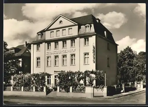 AK Niederlahnstein am Rhein, Hotel Strassburger Hof