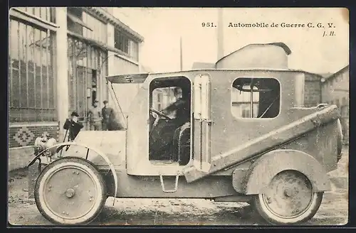 AK Automobile de Guerre, Französisches Panzerauto