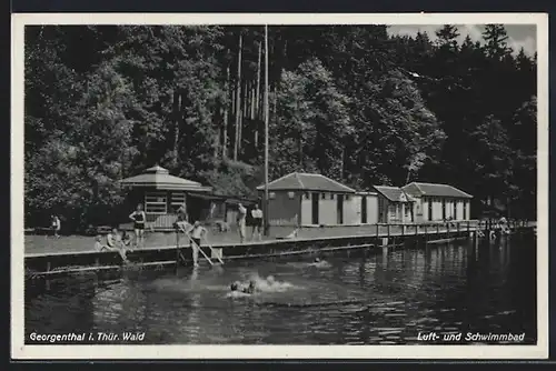 AK Georgenthal i. Thür. Wald, Luft- und Schwimmbad