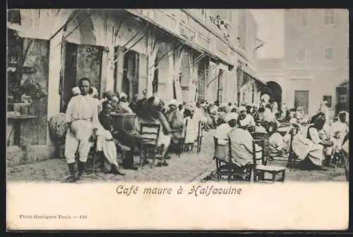 AK Café Maure à Halfaouine, tunesische Stadtszene