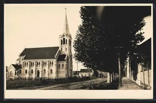 Foto-AK Rio Grande do Sul, Blick auf die Kirche