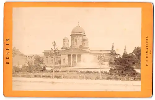 Fotografie unbekannter Fotograf, Ansicht Berlin, Blick auf die alte Domkirche