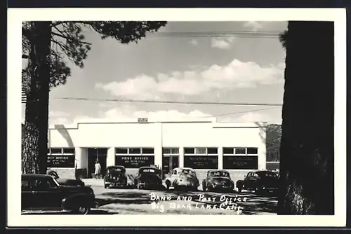 Foto-AK Big Bear Lake, CA, Bank and Post Office