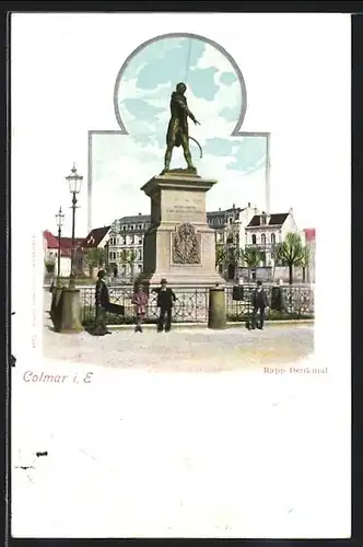 AK Colmar, Rapp Denkmal