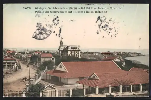 AK Dakar, Avenue Roume, Palais du Gouvernement, Pointe de la Défense