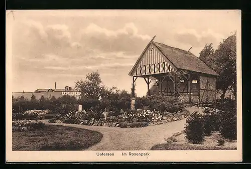 AK Uetersen, Pavillon im Rosenpark