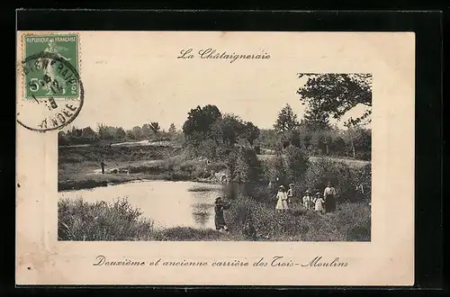 AK La Chataigneraie, Deuxiemme et ancienne carrière des Trois-Moulins