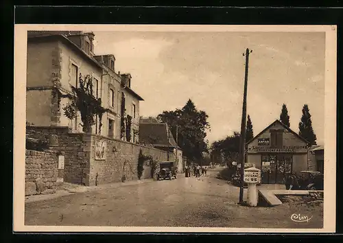 AK Ayen, La Gendarmerie, Avenue de Brive