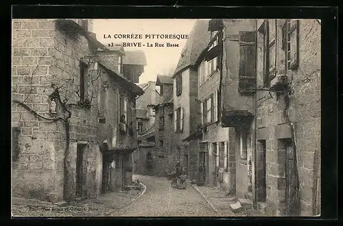 AK Brive, La Rue Basse