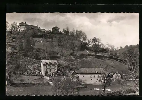 AK Orgnac, Village et Château de Comborn