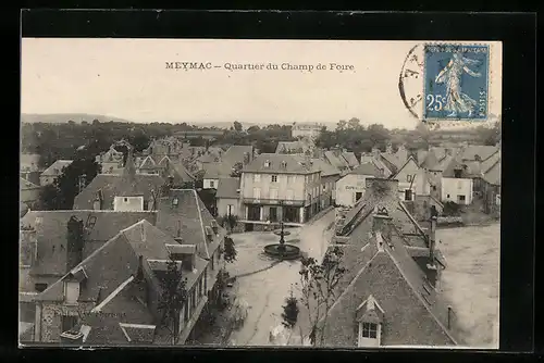 AK Meymac, Quartier du Champ de Foire