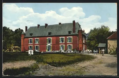 AK Belval, Lazarette und Erholungsheim Schloss Belval