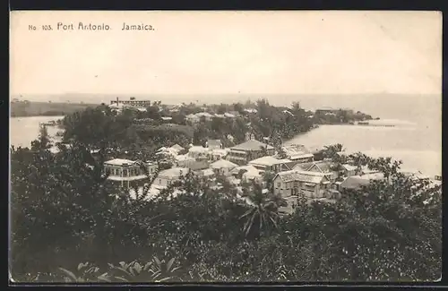 AK Port Antonio, Ortsansicht bei Tag