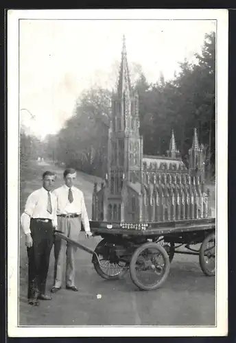 AK Ulmer Münster, gebaut von Gebrüder Dreikausen aus Köln