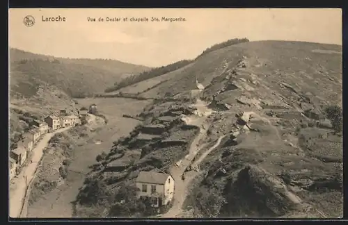 AK Laroche, Vue de Dester et chapelle Ste. Marguerite