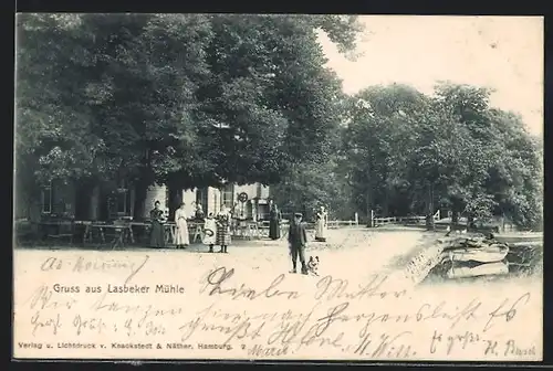 AK Lasbek, Gasthaus Lasbeker Mühle