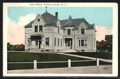 AK Fishers Island, NY, Post Office