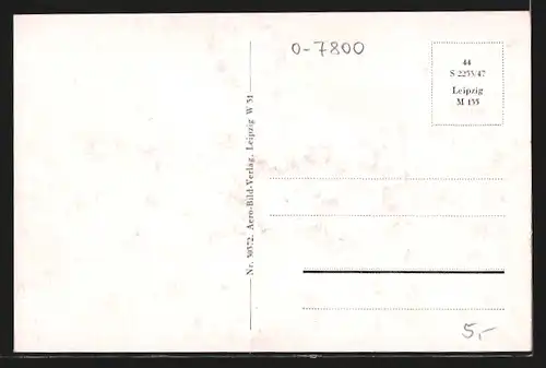 AK Ruhland / O.L., Totalansicht, Fliegeraufnahme