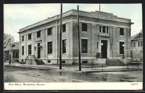 AK Manhattan, KS, United States Post Office