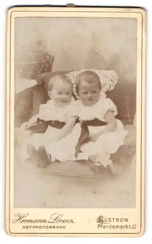 Fotografie Hermann Lorenz, Güstrow, Pferdemarkt 32, Kleinkinder im Partnerlook