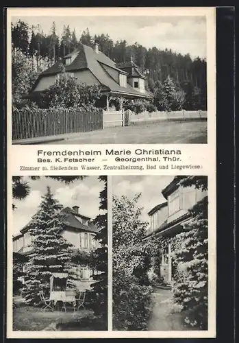 AK Georgenthal, Fremdenheim Marie Christina