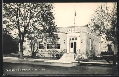 AK Franklin, MA, Post Office