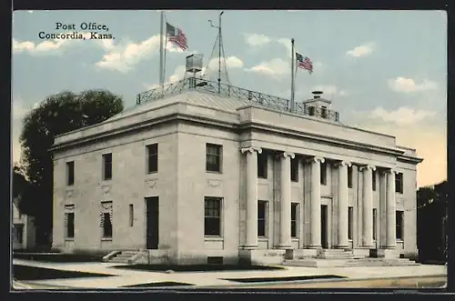 AK Concordia, KS, Post Office