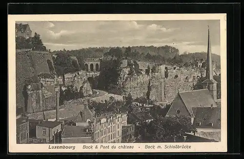 AK Luxembourg, Bock & Pont du chateau