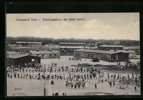 AK Ostseebad Nest, Erholungsheim der Stadt Berlin