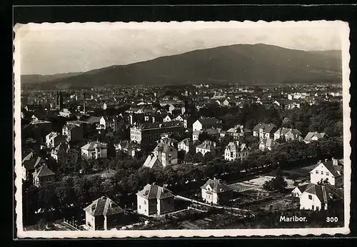 AK Maribor, Ortsansicht aus der Vogelschau