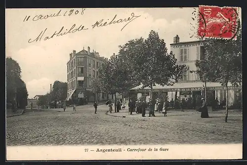 AK Argenteuil, Carrefour de la Gare